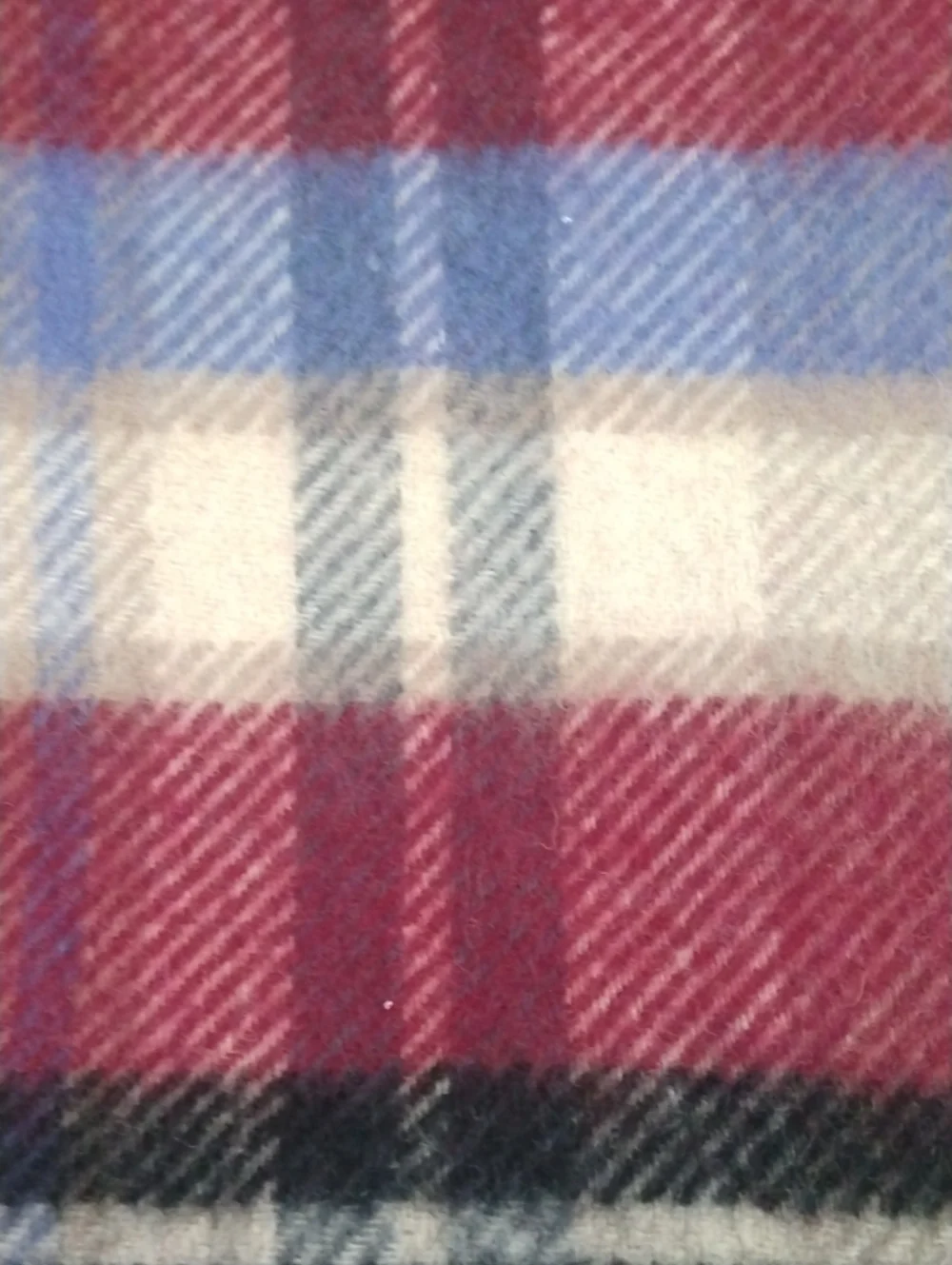 NWOT Nordstrom Classic Plaid Cashmere/Wool Men's Scarf